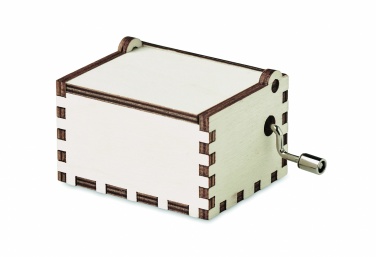 Logotrade promotional product picture of: Wooden Christmas music box